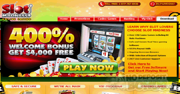 Slot Madness Casino No Deposit Bonus Codes - positivetree