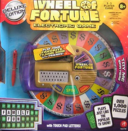 Wheel of fortune handheld game amazon